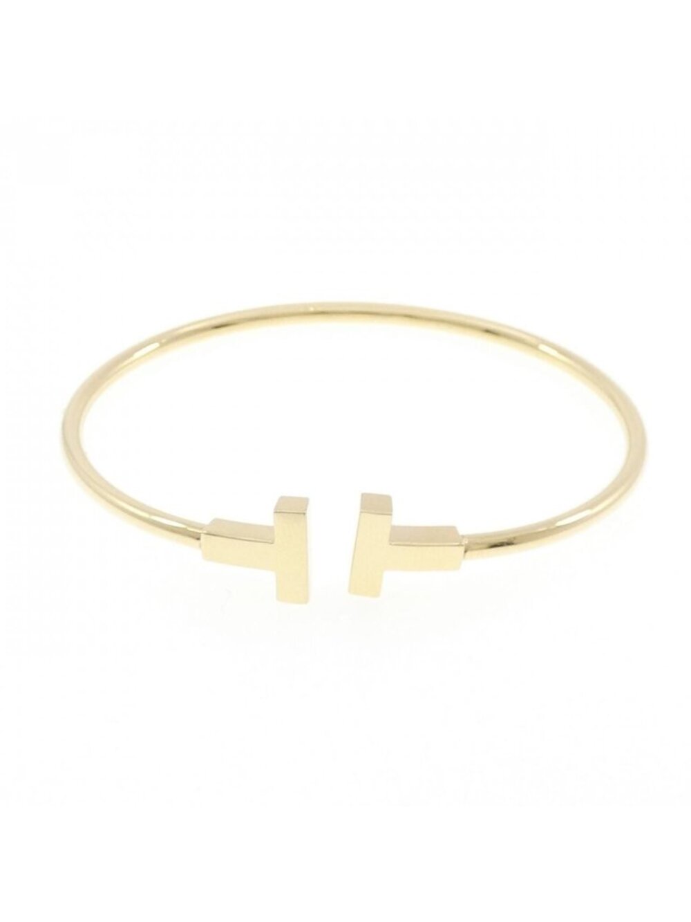 Tiffany & Co T Wire Bangle Bracelet